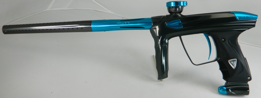 DLX Luxe 2.0 Gloss Titanium with Gloss Teal Accents