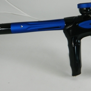 DLX Luxe 2.0 Gloss Black with Dust Blue Accents