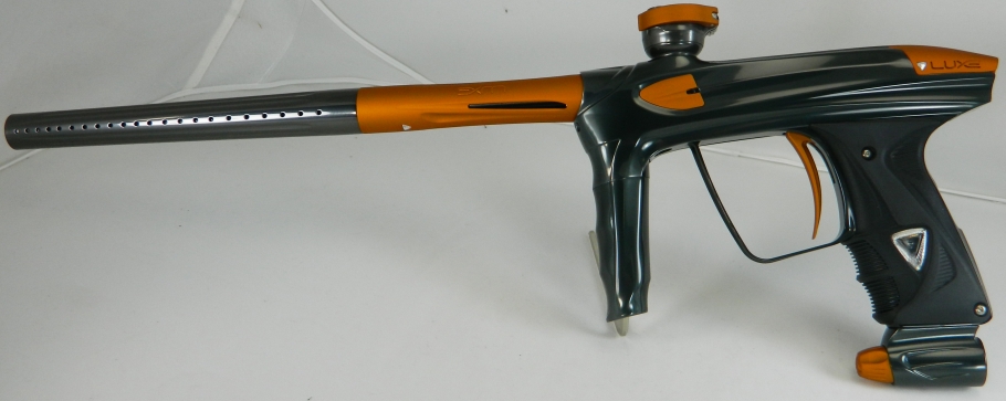 DLX Luxe 2.0 Gloss Titanium with Dust Orange Accents