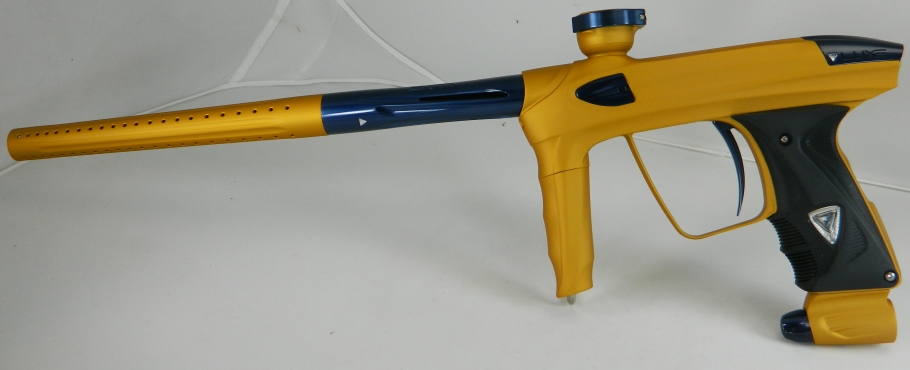 DLX Luxe 2.0 Dust Gold with Gloss Gunmetal Blue Accents