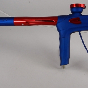 DLX Luxe 2.0 Dust Blue with Gloss Orange Accents