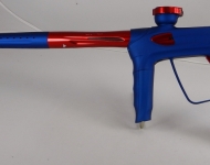 DLX Luxe 2.0 Dust Blue with Gloss Orange Accents