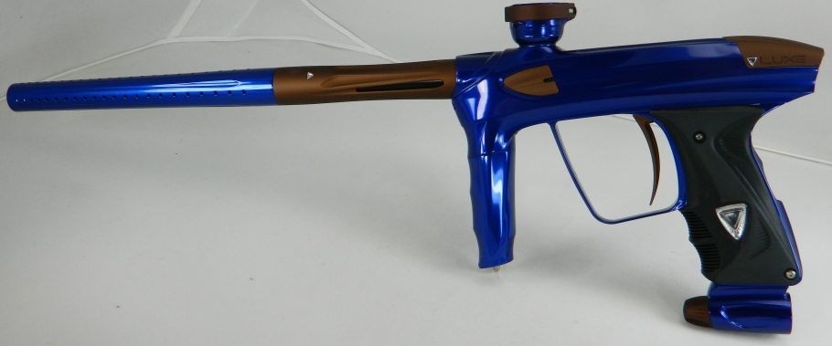 DLX Luxe 2.0 Gloss Blue with Dust Brown Accents