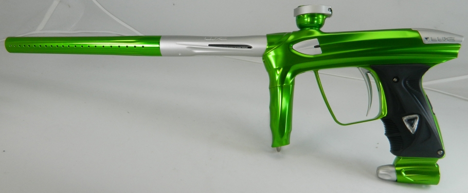 DLX Luxe 2.0 Gloss Slime Green with Dust White Accents