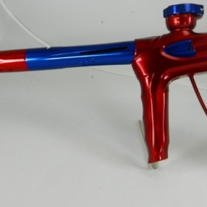 DLX Luxe 2.0 Gloss Red with Gloss Blue Accents