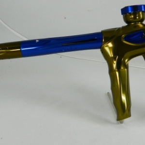 DLX Luxe 2.0 Gloss Olive with Gloss Blue Accents