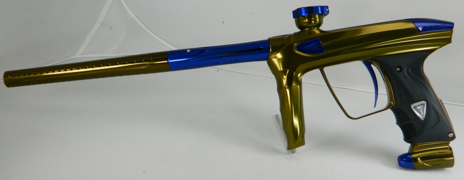 DLX Luxe 2.0 Gloss Olive with Gloss Blue Accents