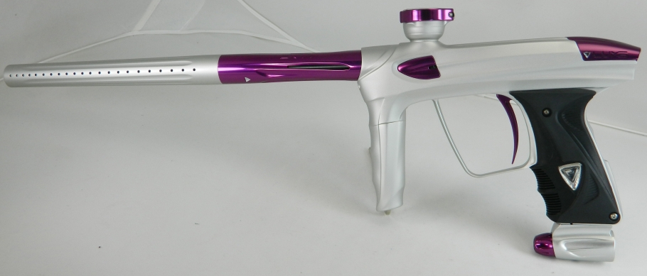 DLX Luxe 2.0 Dust White with Gloss Purple Accents
