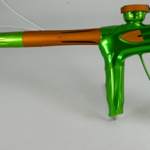 DLX Luxe 2.0 Gloss Slime Green with Dust Orange Accents