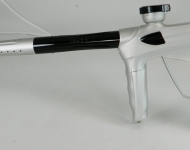 DLX Luxe 2.0 Dust White with Gloss Black Accents