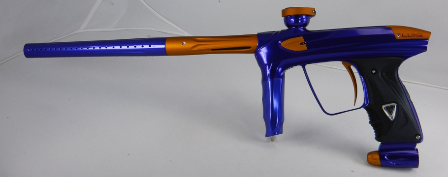 DLX Luxe 2.0 Gloss Blue with Dust Orange Accents