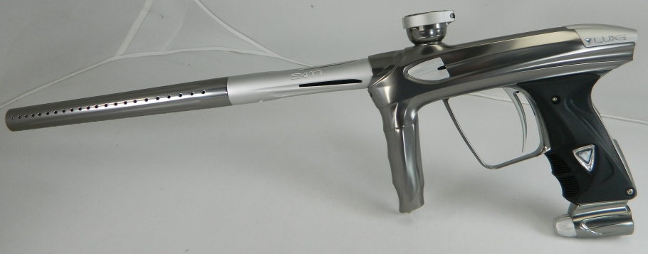 DLX Luxe 2.0 Gloss Pewter with Dust White Accents