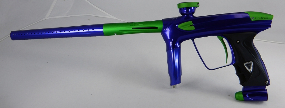 DLX Luxe 2.0 Gloss Blue with Dust Green Accents 