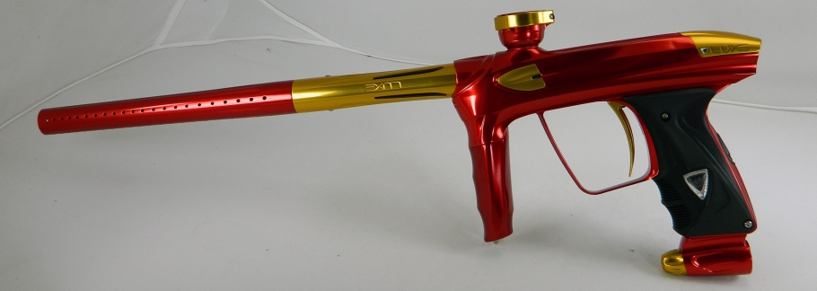 DLX Luxe 2.0 Gloss Red with Gloss Gold Accents