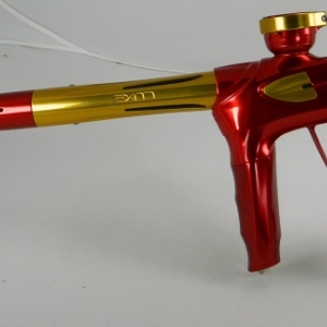 DLX Luxe 2.0 Gloss Red with Gloss Gold Accents