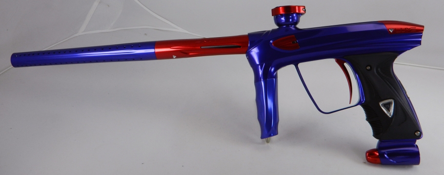 DLX Luxe 2.0 Gloss Blue with Gloss Orange Accents