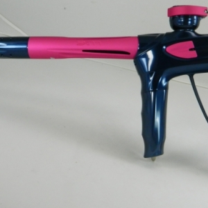 DLX Luxe 2.0 Gloss Gunmetal Blue with Dust Pink Accents