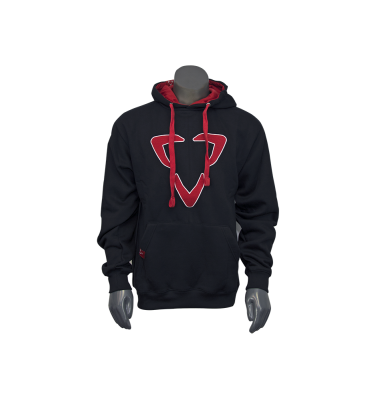 HODLXRED-FRONT-Luxe Paintball Hoodie Pull Over Sweatshirt